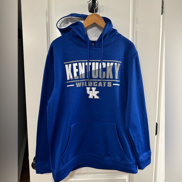 Never been worn with tags! Blue KENTUCKY Men’s Large Hoodie - Picture 2 of 5